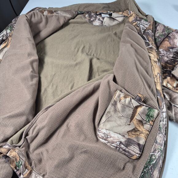 Scentlok Camo Full Zip Full Season Mid Season Hunting Jacket Coat Men's 2 X - Picture 4 of 4